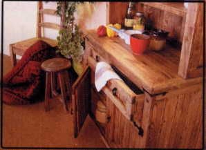 テラコッタ ダイニングテーブル 4 - カントリー家具・パイン家具