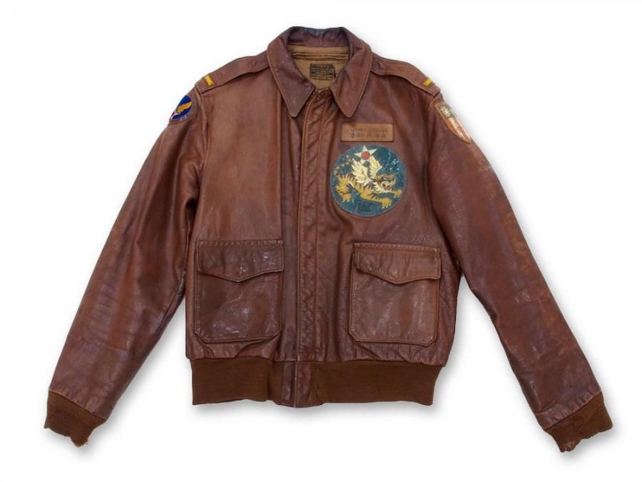 カウレザーFLYING TIGERS MA-1 フライトジャケット M～4XL