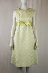 1960's lime A-line dress