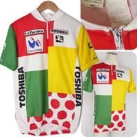 LOOK ルック TOSHIBAサイクリング ジャージー ビンテージ LOOK ルック TOSHIBAサイクリング ジャージー ビンテージ LOOK