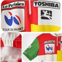80年代Le Parisien TOSHIBAサイクリングジャージ - 古着屋
