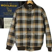 WOOLRICH ウールリッチのブラウンチェックブルゾン - 古着屋