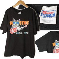 HOOTERSフーターズ ワールドツアーＴシャツ[40%off] - 古着屋 どろんこ