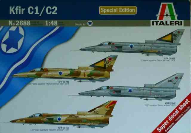 1/48 IAI クフィル C1/C2/イタレリ2688/