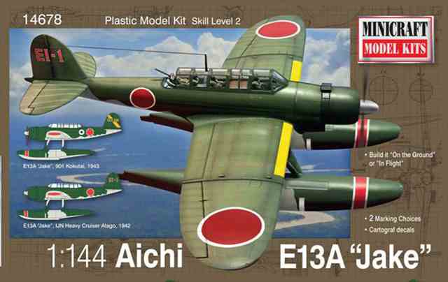 1/144 WW.II 日本海軍 愛知 零式水上偵察機/ミニクラフト14678/