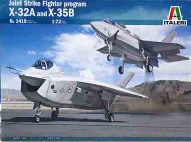 1/72 JSF Program X-32A and X-35B (2機セット)/イタレリ1419/