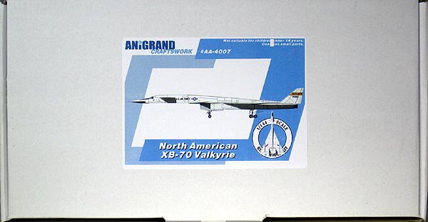 アニグランド 1 144 XB-70 バルキリー (レジンキット) - 模型