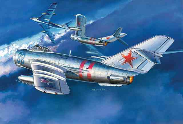 1/72 MiG-17 ”フレスコ” ソビエト戦闘機/ズベズダ7318/