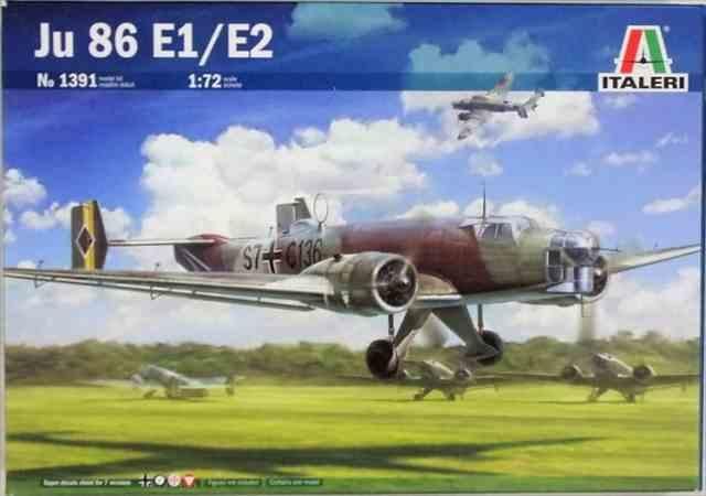 1/72 ユンカース Ju86 E1/E2 /イタレリ1391/