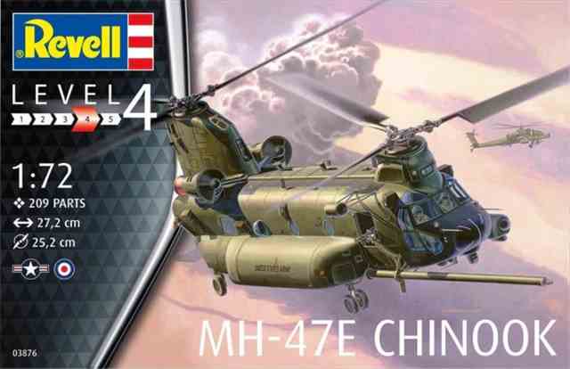 1/72 MH-47 チヌーク/レベル03876/