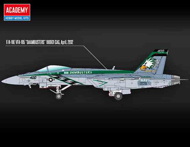 アカデミー12565 F/A-18E VFA-195 チッピー・ホー 1/72スケール プラモデルキット | 海軍戦闘機 プラスチックモデルキット -  模型店けい・くらふと(K・CRAFT)通販専門店