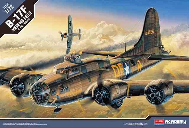 アカデミー 1/72 B-17F メンフィスベル | プラモデル AC12495