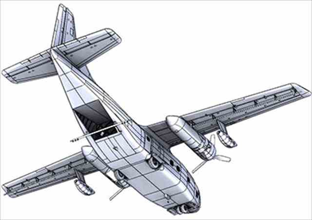 1/72 米・フェアチャイルドC-123K/UC-123Kプロバイダー双発輸送機 