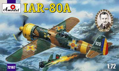 1/72 ルーマニアIAR-80A戦闘機【Aモデル72167】 - プラモデル専門店 