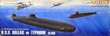 1/700 アメリカ海軍 原子力潜水艦U.S.S. ダラス vsソビエト海軍 原子力潜水艦タイフーン/ドラゴン7001/