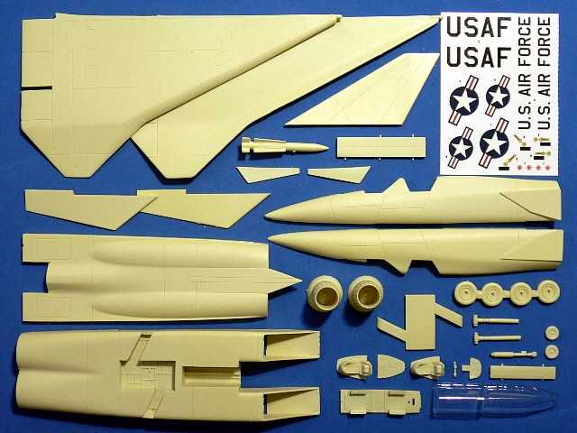1/72 ノースアメリカン XF-108 レイピア 超音速護衛戦闘機/アニ 