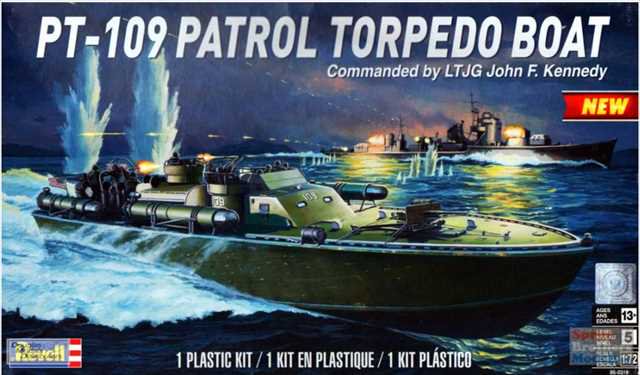 アメリカレベル0319 PT109 パトロール トーピード ボート (スタンド 