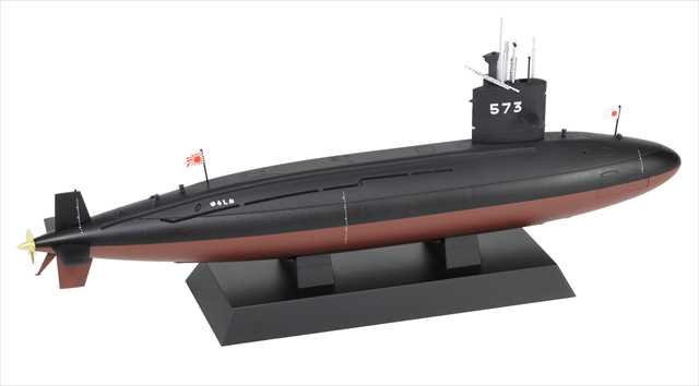 ピットロードJBM08 海上自衛隊 潜水艦 SS-573 ゆうしお 1/350スケール 