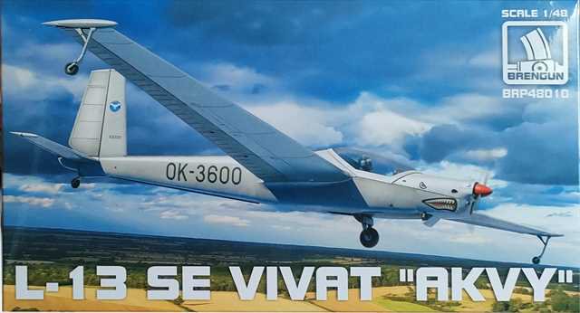 ブレンガン 1/48 モーターグライダーL-13SE VIVAT AKVY | プラモデル BRP48010 -  模型店けい・くらふと(K・CRAFT)通販専門店