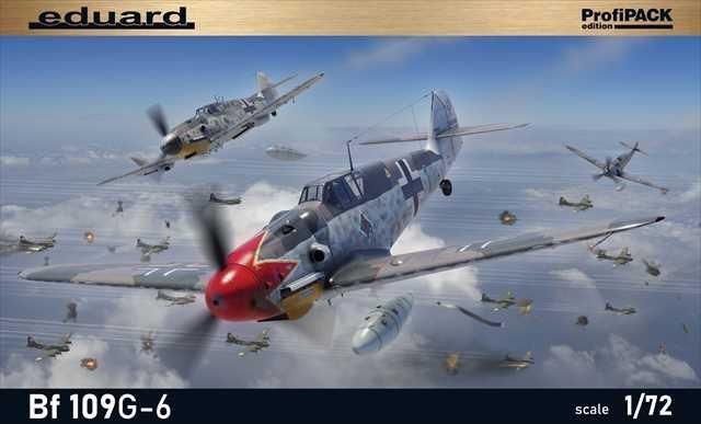 新品未開封 1/72 エドュアルド メッサーシュミット Bf109F