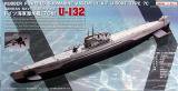 ゴム動力潜水艦　U-132ドイツ海軍潜水艦（7C型）/スタジオミドMM-304/
