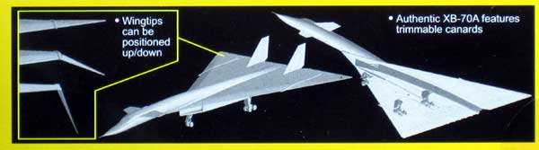 1/200 アメリカ空軍試作戦略爆撃機 XB-70AヴァルキリーAV-1【サイバー