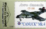 1/144  アヴロ・カナダCF-100 CANUCK Mk.4/ミニウイング058/お取り寄せ商品/