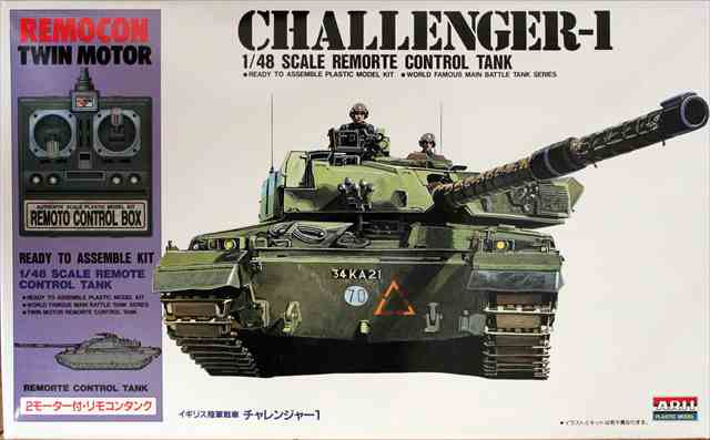 リモコン戦車 1/48 イギリス陸軍戦車 チャレンジャー1/マイクロ