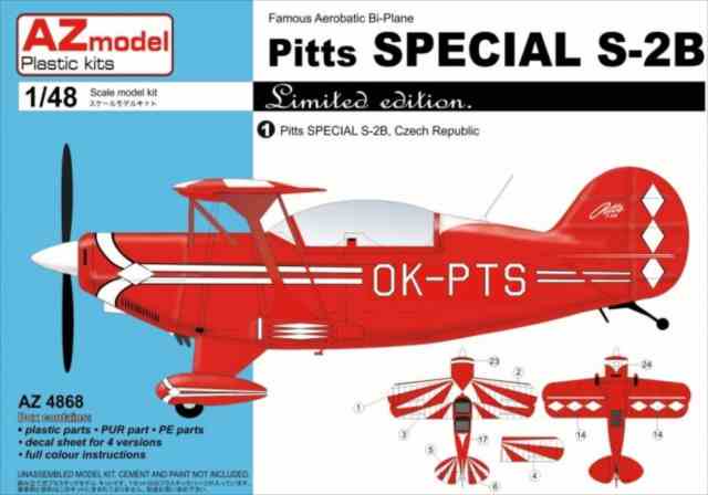 Pitts Special ピッツスペシャル ピッツS-2B scale1:32-