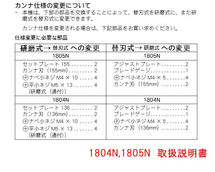 マキタ カンナ刃155(2入)　A-20878 - マキタインパクトドライバ、充電器、バッテリ、クリーナーは　マキタショップカメカメ