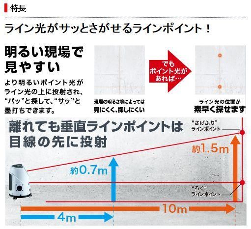 マキタ　屋内屋外兼用レーザー墨出し器SK13P　(ラインポイント付）- マキタインパクトドライバ、充電器、バッテリ、クリーナーは　マキタショップカメカメ