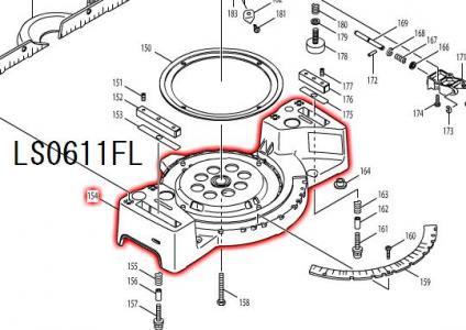 マキタ　ベースコンプリート LS0611FL,LS0612FL対応 - マキタインパクトドライバ、充電器、バッテリ、クリーナーは　マキタショップカメカメ