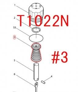 コニカルスプリング17-34 T1022,T422等用