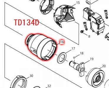 マキタ　TD134D/DX2,TD146D/DX2用　ハンマーケースコンプリート - マキタインパクトドライバ、充電器、バッテリ、クリーナーは　 マキタショップカメカメ