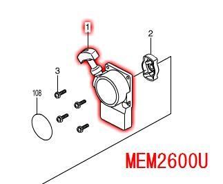 マキタ スターターリワインドアッセンブリ MEM2600L,MEM2600U,MEM2600W用 - マキタインパクトドライバ、充電器、バッテリ、クリーナーは  マキタショップカメカメ