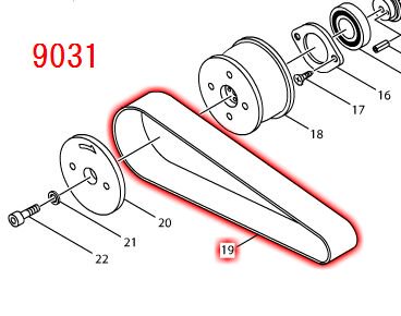 マキタ 9031用サンディングベルトAA鉄工用 30×533mm(10枚入) A-23852他- マキタインパクトドライバ、充電器、バッテリ、クリーナーは  マキタショップカメカメ