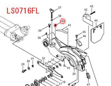 マキタ　六角穴付ボルト６×14　LS0716FL等用 - マキタインパクトドライバ、充電器、バッテリ、クリーナーは　マキタショップカメカメ