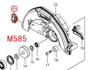 マキタ ツマミナットＭ6 M565,M585対応 - マキタインパクトドライバ ...