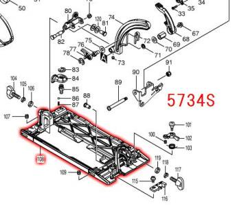 マキタ 5733S,5734S,5735C用ベース - マキタインパクトドライバ、充電