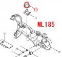 ML185,ML145用 ラバーカバー(スイッチカバー)