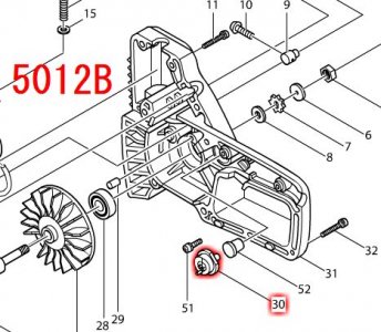 マキタ　カーレントリレー　5012B,M5012G用　- マキタインパクトドライバ、充電器、バッテリ、クリーナーは　マキタショップカメカメ