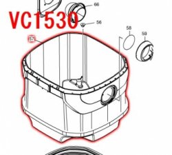 マキタ タンク 集塵機VC1500,VC1520,VC1530用 - マキタインパクト