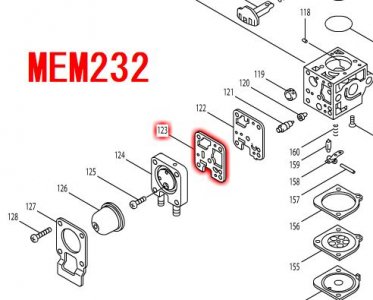 マキタ ガスケット(ポンプ) 旧型 MEM232,MEM262,MEM262W,MEM262L用 - マキタインパクトドライバ、充電器、バッテリ、クリーナーは  マキタショップカメカメ