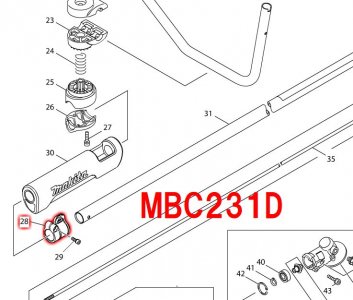 マキタ　ハンガー MUR143UD,MUR145UD,MUR365D等対応 - マキタショップカメカメ