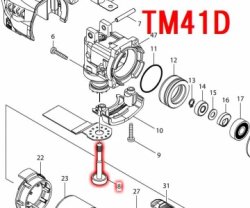 マキタ TM41D/TM51D用ホルダボルト - マキタインパクトドライバ、充電