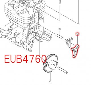 マキタ プッシュロッド EB7650TH, EUB4760,FLH7600用 - マキタインパクトドライバ、充電器、バッテリ、クリーナーは マキタ ショップカメカメ