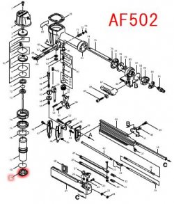 マキタ クッションF　AF502,AF502H,AF502N対応 - マキタショップカメカメ