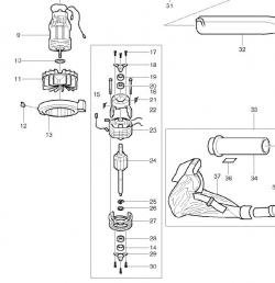 ブロワ集塵機UB40・UB60・UB61用カーボンブラシ2個入 - マキタインパクトドライバ、充電器、バッテリ、クリーナーは マキタショップカメカメ