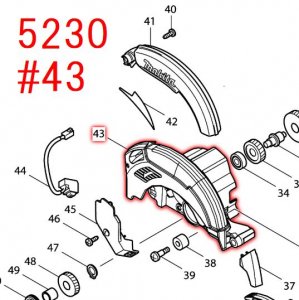 マキタ　125mmマルノコ5230,5241用ブレードケースコンプリート - マキタインパクトドライバ、充電器、バッテリ、クリーナーは　 マキタショップカメカメ