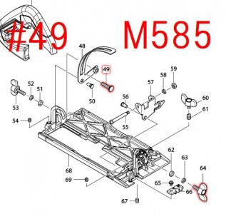 マキタ　角根平頭ボルト6×26 - マキタインパクトドライバ、充電器、バッテリ、クリーナーは　マキタショップカメカメ